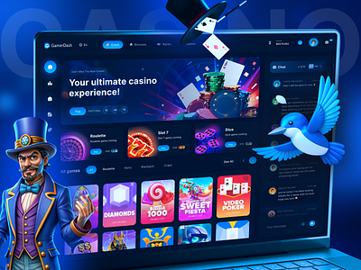 online casino game betting poker slots